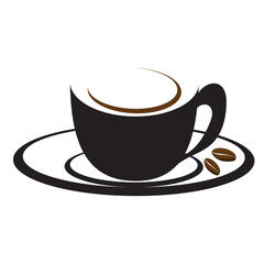 coffe cup icon vector illustration template design
