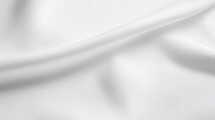 Fototapeta premium The smooth surface of a white sheet of paper serves as a background.