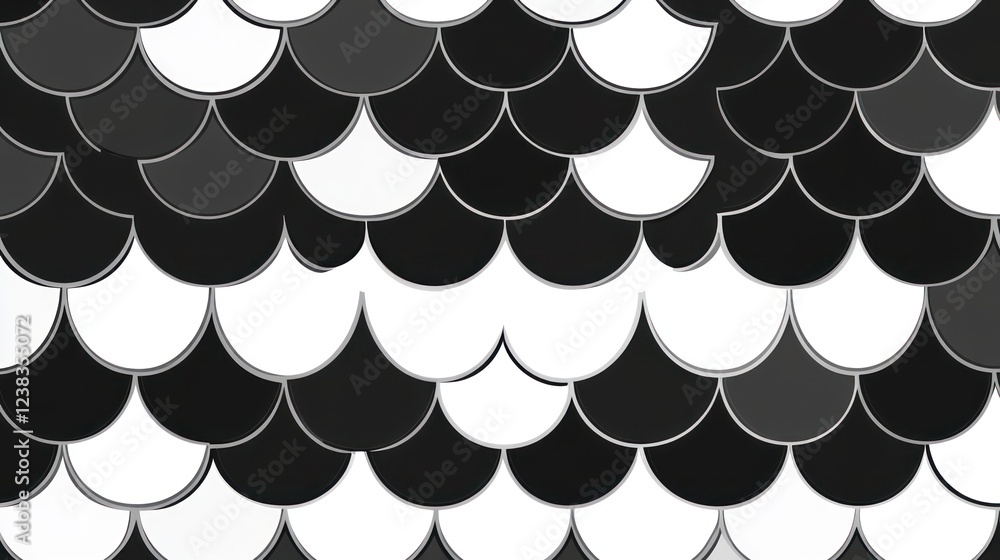 Poster monochrome scale pattern background texture design