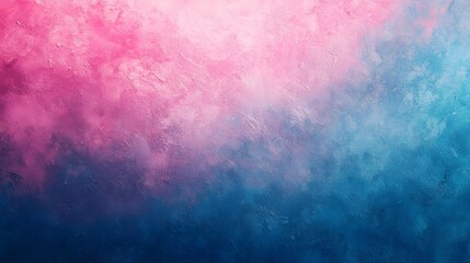 Fototapeta premium Abstract Pink Blue Textured Background Digital Painting Artistic Design Modern Style Gradient Colorful Wall Texture Pastel Hues Smooth Brushstrokes 