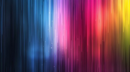 A colorful, multi-colored stripe of light blue, pink, and purple