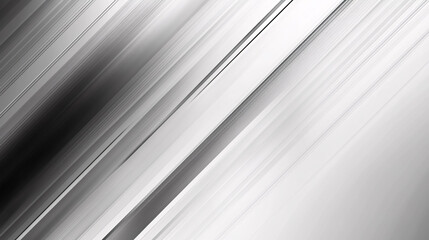 Obraz premium A gradient transitioning from white to silver and light grey to black, creating a sleek and modern metal texture.