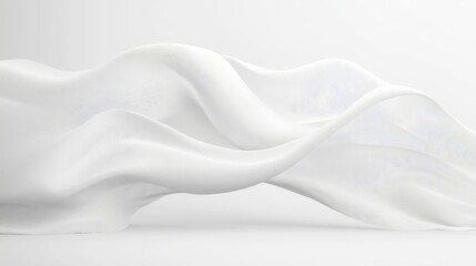 Obraz premium Veiled Light, an elegant monochrome scene where shadows and glows interplay in a minimalist setting, emphasizing simplicity and tranquility in open space.