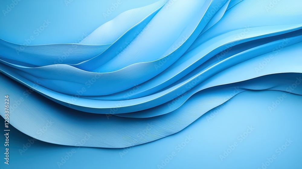 Poster a bold and dynamic abstract blue pattern with sharp contrasts and artistic brushstroke details, idea