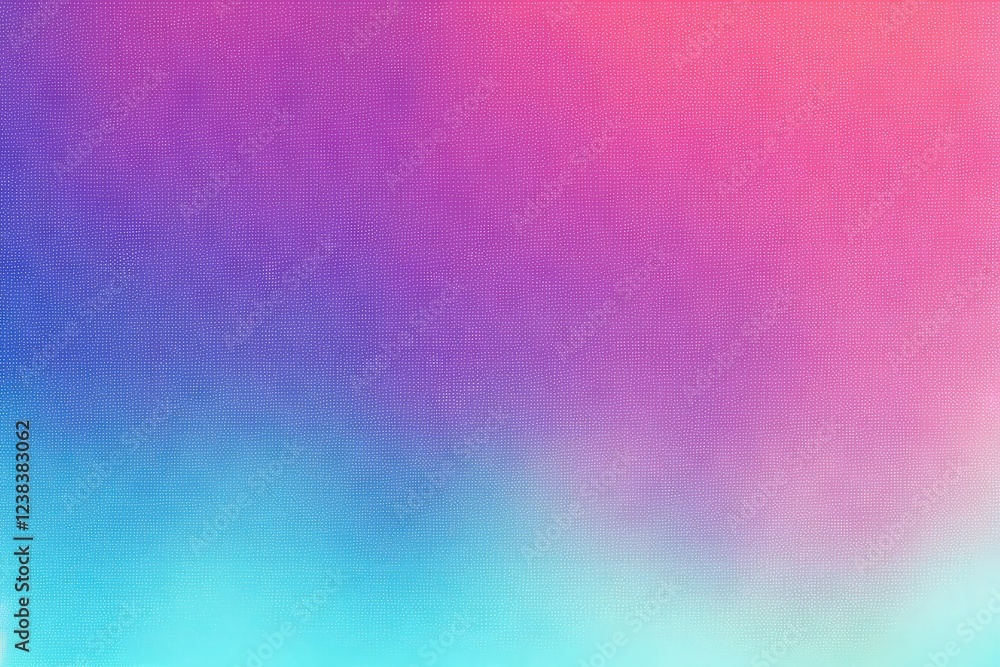 Aufkleber abstract gradient background with blurred texture in vibrant pink and blue hues for creative visuals