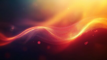 Warm Waves of Color Dance in Twilight Hues