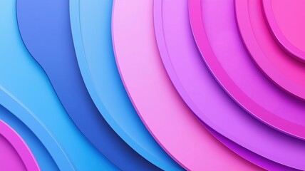 Fototapeta premium Vibrant Waves of Colorful Hues