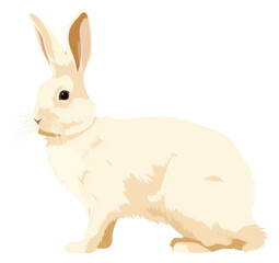 Obraz premium PNG Bunny animal rodent mammal.