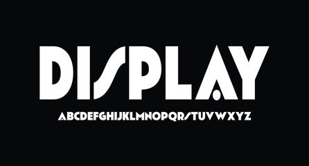 Sport Modern Italic Alphabet Font logo. Typography abstract urban style fonts for technology, digital, movie logos design. vector illustration
