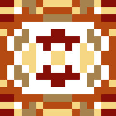 Fond pattern style Pixel art