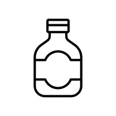 liquor icon vector design template simple and clean