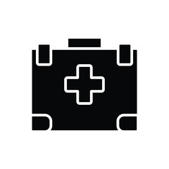 First aid icon isolated on white background. Case symbol modern, simple, vector, icon for website design, mobile app, ui. Vector Illustration