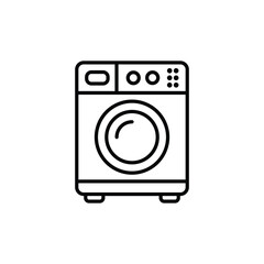 Washing machine icon vector design templates simple and modern concept graphic