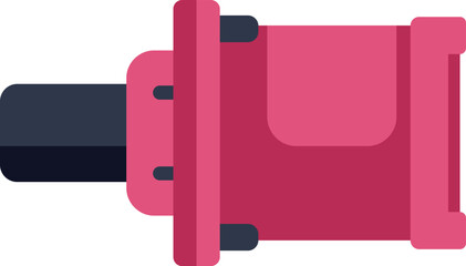 This icon shows a pink water pump, a vital part of water pumping systems used for moving fluids