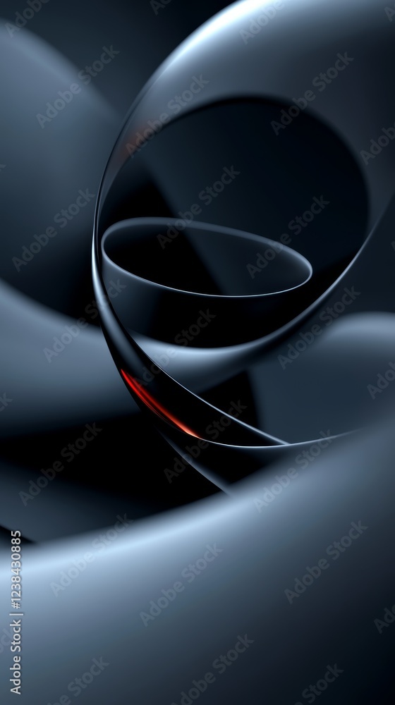 Poster unique abstract background featuring swirling shapes and smooth curves ideal for designer projects o