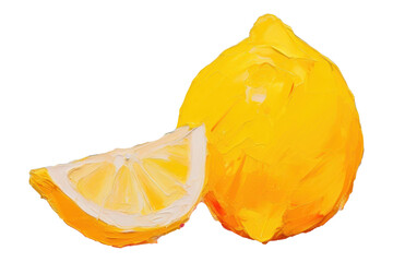 PNG Lemon frame painting fruit plant.