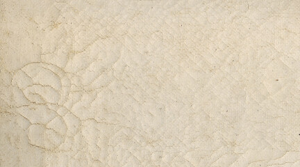 Old canvas texture with large cracks for highly detailed abstract backgrounds, textured wallpapers, patterns, prints and more.