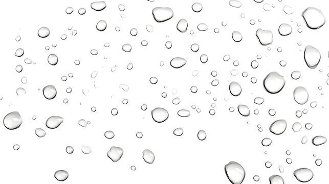 Stunning close up macro photograph showcasing the intricate details and patterns of crystal clear water droplets beading up on a smooth glass surface with natural lighting highlighting the shimmering