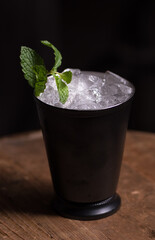 Cocktails at the bar 