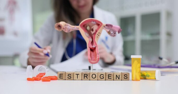 Explore estrogens vital role in boosting and supporting womens health through this informative image