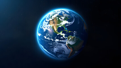Fototapeta premium earth in space