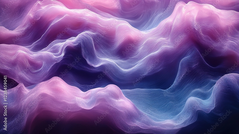 Poster abstract flowing purple and pink background for texture or website use