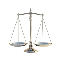 classic silver balance scale with detailed craftsmanship representing justice, equality and decision-making perfect for law, business and symbolic illustrations in digital art	