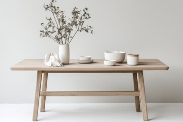 Ecoinspired dining table set eco-friendly design for sustainability