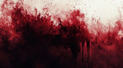 Blood Splatter Texture: Grunge Horror Background - Dark Academia