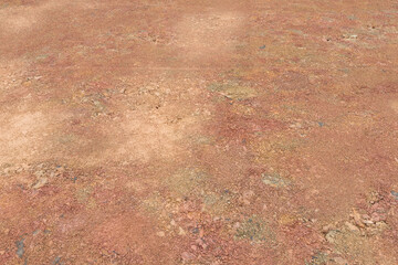 Close-up of gravel floor