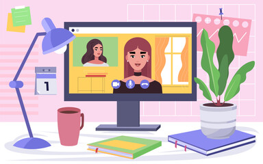 008 - Character video call