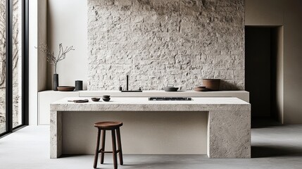 Modern kitchen island design minimalism and sustainability