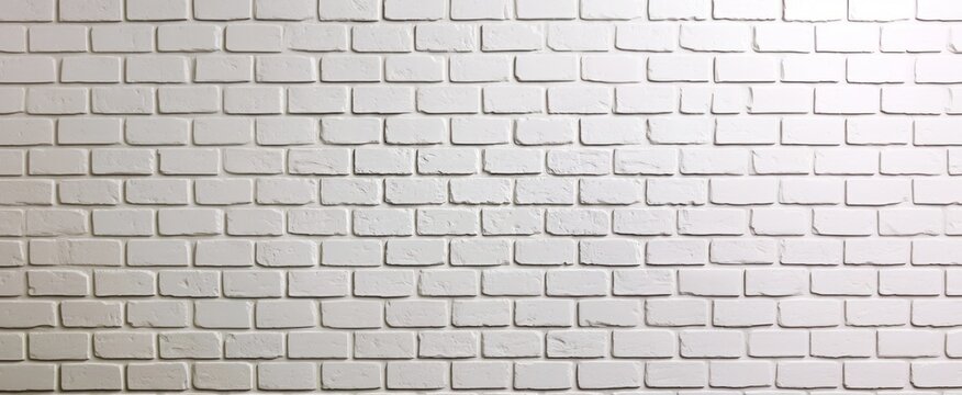 white brick wall may used as background
