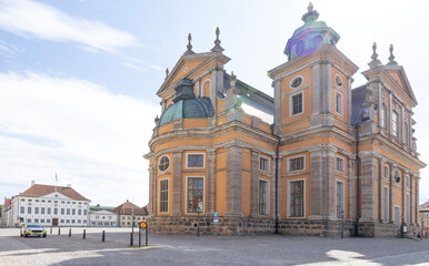 Kalmar Cathedral. The church was designed by Nicodemus Tessin the Elder. Construction of the church began in 1660 and was completed in 1702. © Gunnar E Nilsen