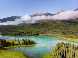 Kanas Scenic Area in Altay, Xinjiang, China