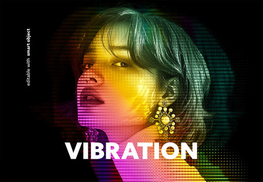 Vibration Photo Effect