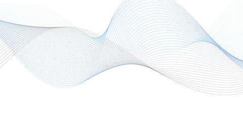 Grey and white abstract wavy flowing particles. White paper wave and curve line background. Digital futuristic technology concept. Vector illustration