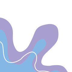 Wavy Corner with Line