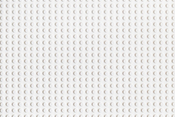 Naklejka premium White background of the LEGO Classic baseplate