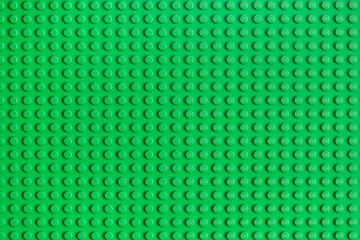 Naklejka premium Green Lego plate for design purpose