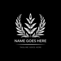 Agriculture or Farm Logo Template in Vector Format