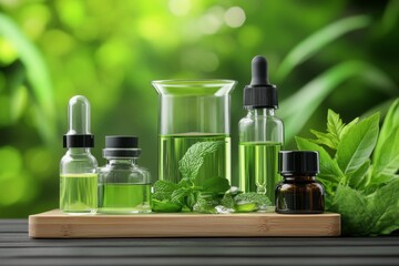 A single plant being used for food, medicine, and skincare, symbolizing nature versatility