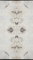 Abstract symmetrical pattern with muted tones