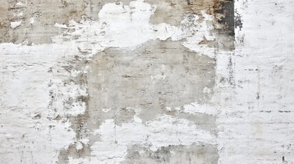 Grunge-Style Horizontal Background with Distressed Textured Surface in Shades of Gray and White
