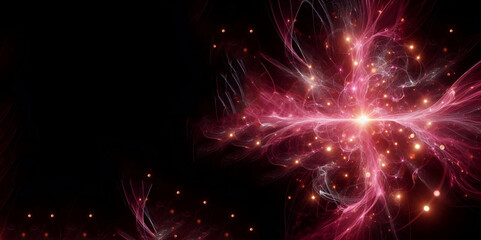 Premium PSD | Fiery Energy Burst, generative ai

