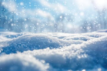 Naklejka premium weather winter snow drop background floor ground landscape