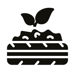 tire plant Renewable energy Solid icon