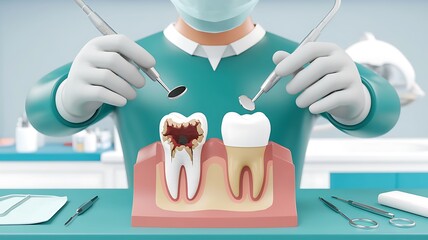 Dental & Tooth Icons: Representing Oral Health and Care