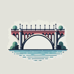 Sturdy vehicle bridge