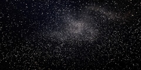 Obraz premium A deep black background featuring minimalist, abstract star patterns, Symmetrical and open layout